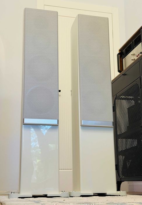 Monitor Audio Gold 300 (4G) — ленточный твитер, честные 8 Ом и 90 дБ | White Gloss, оригинал, пара