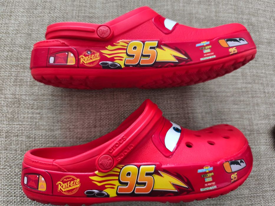 Crocs Zygzak McQueen M 8 W 10 jak nowe