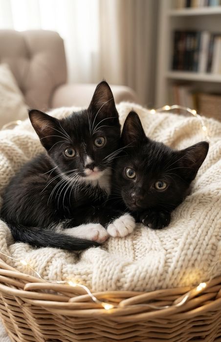 2 gatinhas bebés para Adoção Consciente
