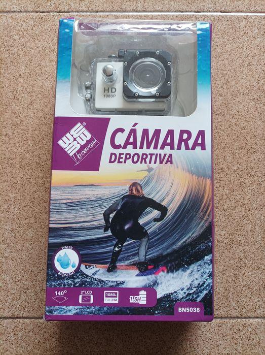 Câmara de filmar a prova de água nova.