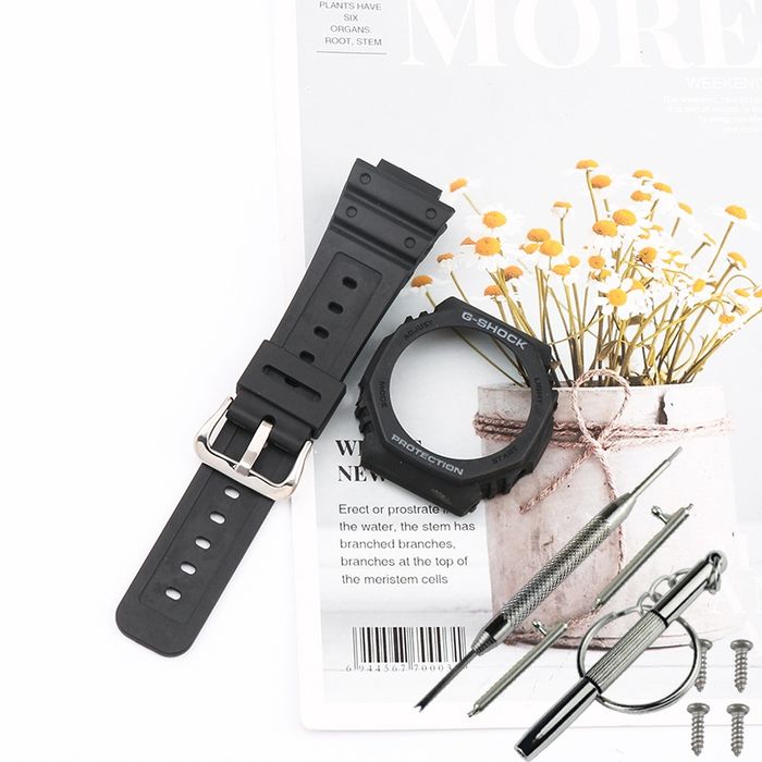 Ремінець, безель (рант) для годинника Casio G-SHOCK GA-2100 / GA-2110