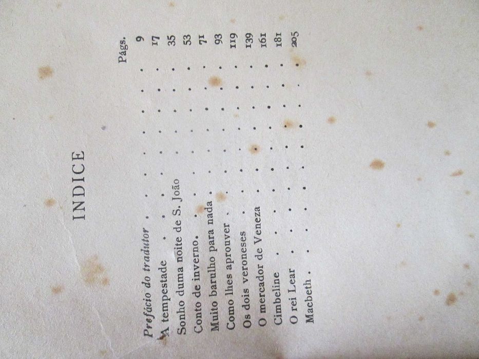 Contos de Shakespeare - obra em dois volumes