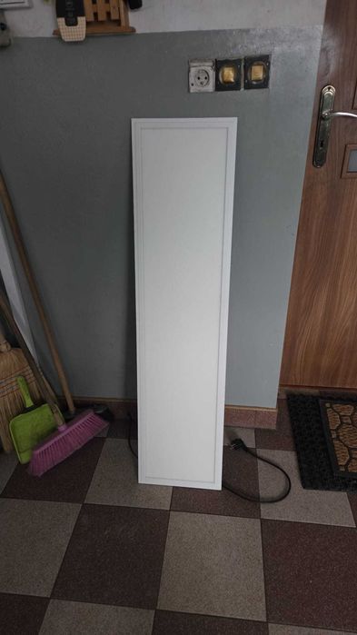 Lampa LED panel oświetleniowy 120x30cm plafon biurowy moc 40W, barwa dzienna z zasilaczem