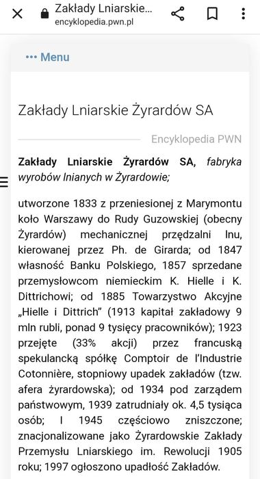 Obrus lniany z Żyrardowa z 1992 roku.