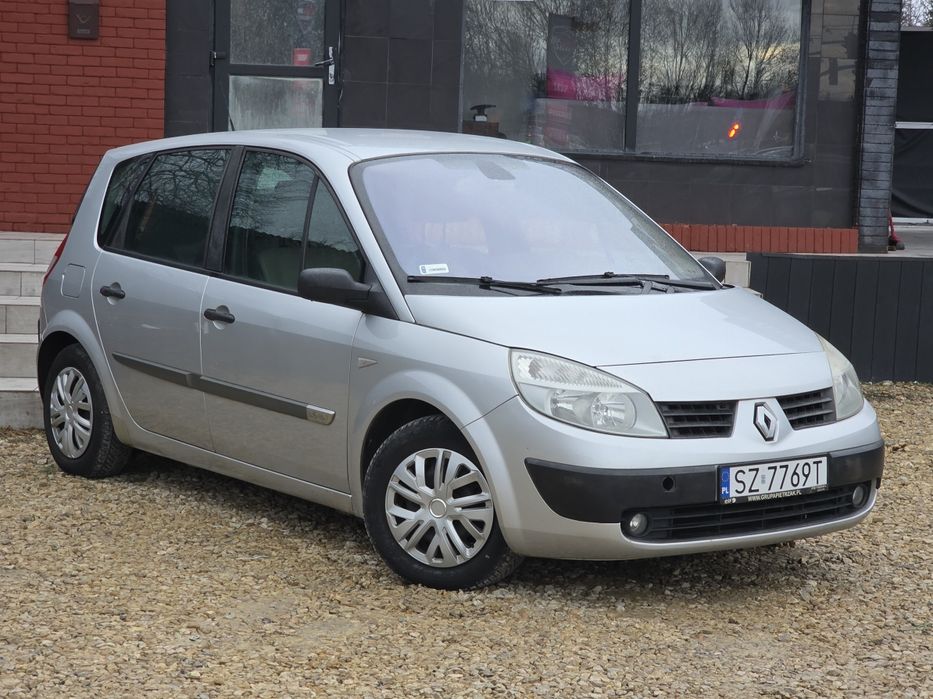 Renault Scenic 1.6 Benzyna + LPG  Klimatyzacja Skóry Tempomat Zamiana