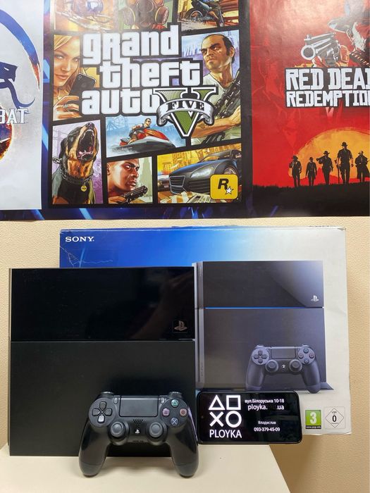 Магазин! PlayStation 4 FAT +100 ігор