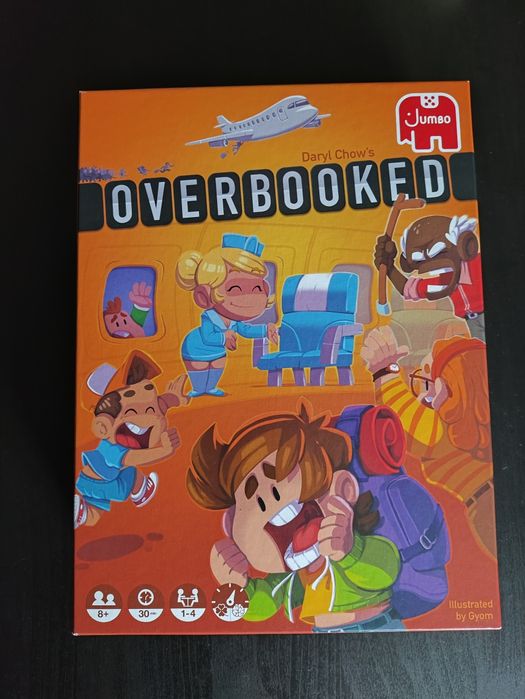 Jogo tabuleiro Overbooked