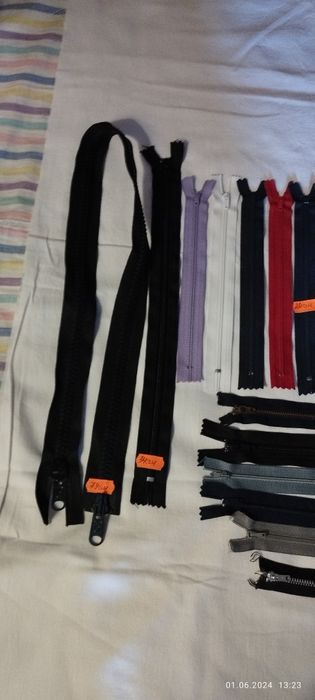 Продаю застёжки молния.