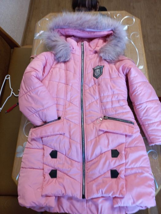 Зимнее пальто для девочки