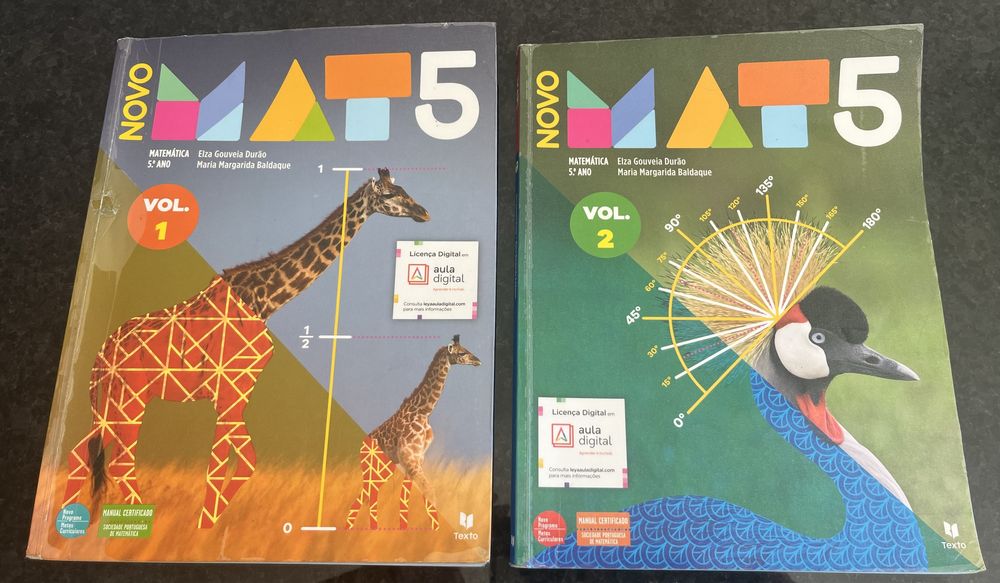 Manuais escolares 5° e 6° ano - VER DISPONIVEIS NA DESCRIÇAO