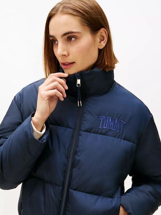 Куртка tommy jeans, cropped puffer jacket, xw06027-dw5
