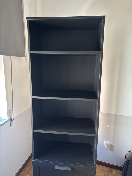 Estante Ikea Brimnes - Cor Preto