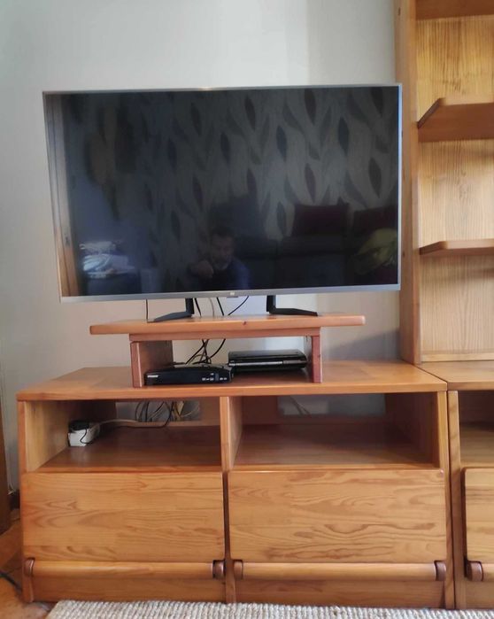 Conjunto mobila sala de estar.