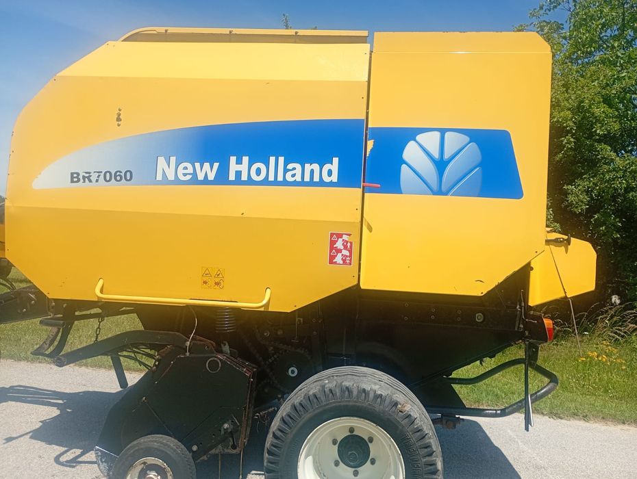 Prasa rolująca New Holland BR 7060 siatka! Super stan!