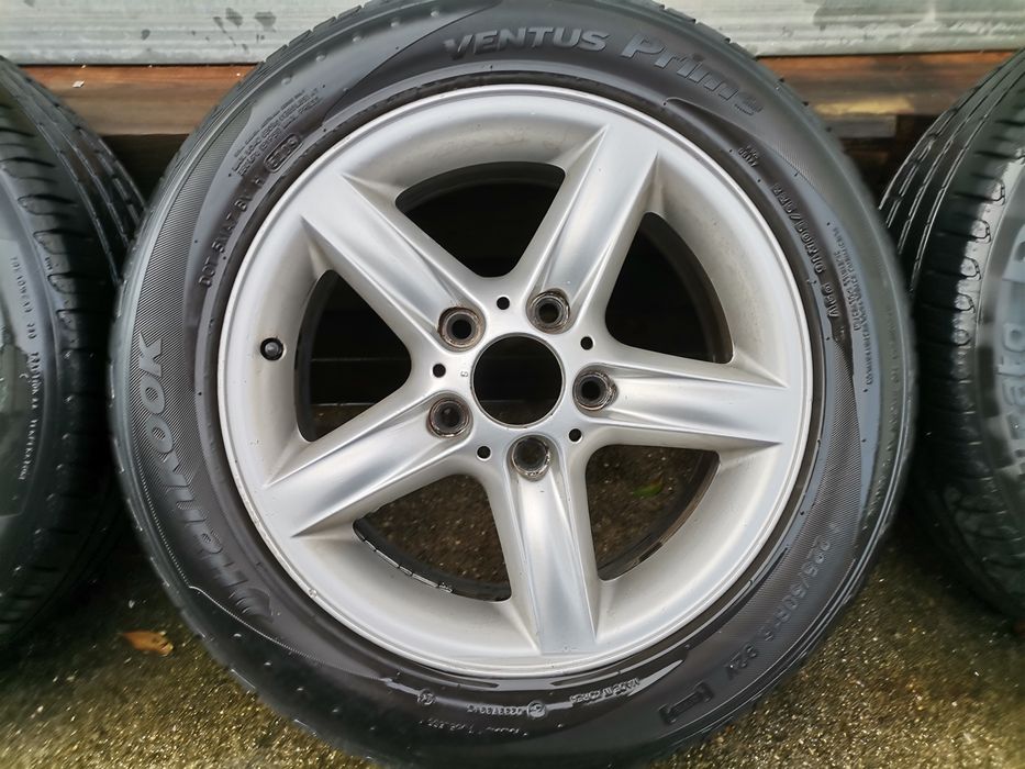 5 Jantes R16 5x120 BMW e  Molas dianteiras BMW e46