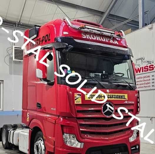 Orurowanie NIERDZEWNE POLEROWANE Man Tgx / Daf Xf / Mercedes Actros