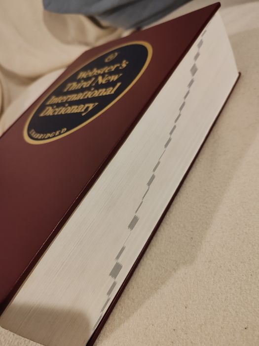 Dicionário inglês  - Webster's Third New International Dictionary