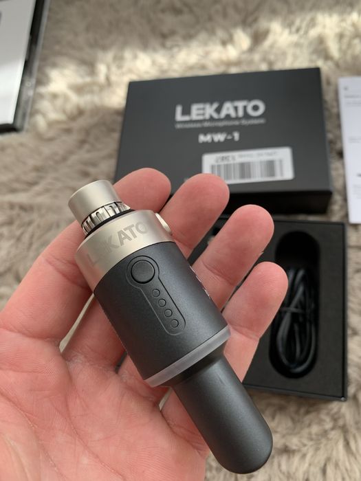 Бездротова мікрофонна система Lekato MW-1 (5.8GHz)