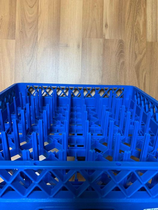 Cesto de plástico novo para pratos de máquina de lavar loiça 50x50x10