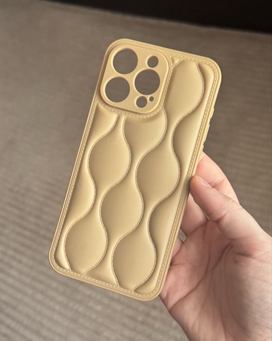 НОВИЙ! Чехол Silicone Fabric Design для iPhone 15 PRO MAX