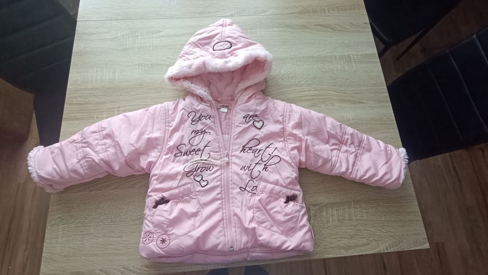 Kurtka dla dziewczynki 86