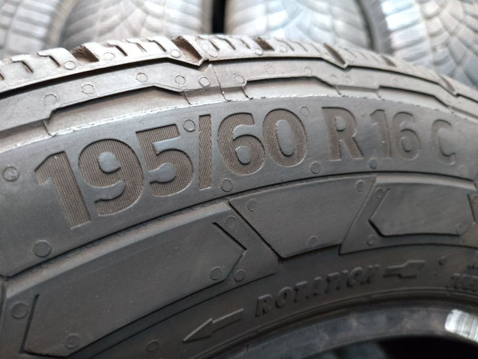 Пара зимових шин Continental VanContact Winter 195/60 R16C 2017 рік