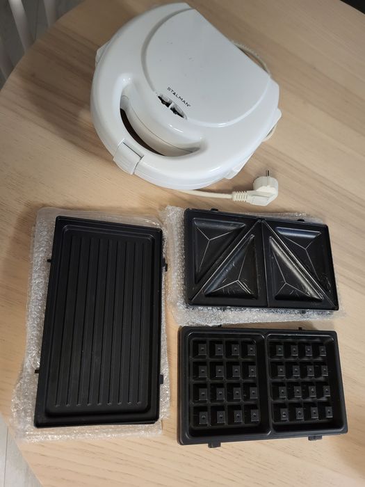 3w1 gofrownica grill elektryczny toster