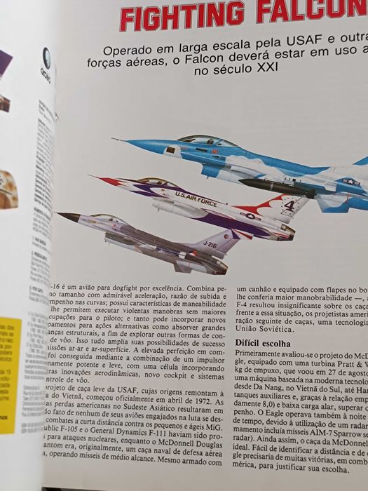 Coleção de Revistas Top Gun os mais famosos aviões de guerra