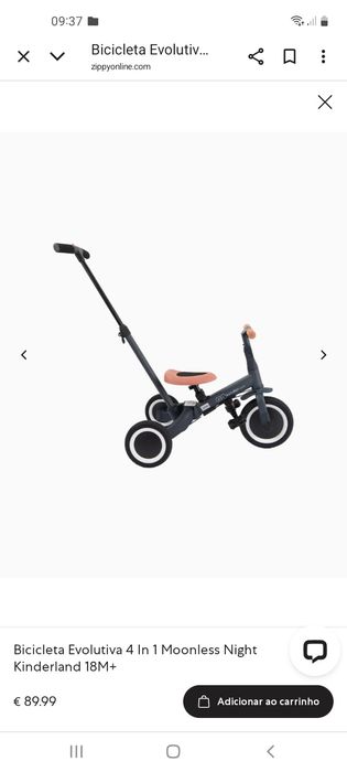 bicicleta evolutiva 4 in 1