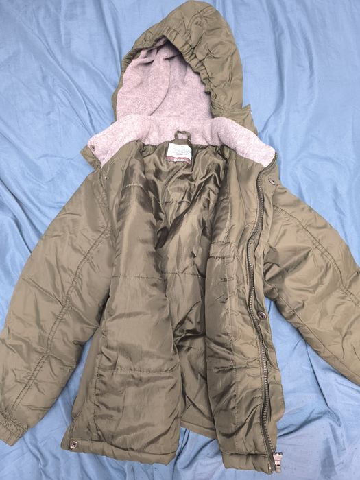 Kurtka 8-9 lat 134cm zielona