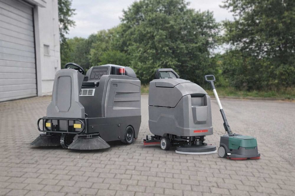 Wynajem maszyn czyszczących | Szorowarki | Zamiatarki | Hala, Magazyn