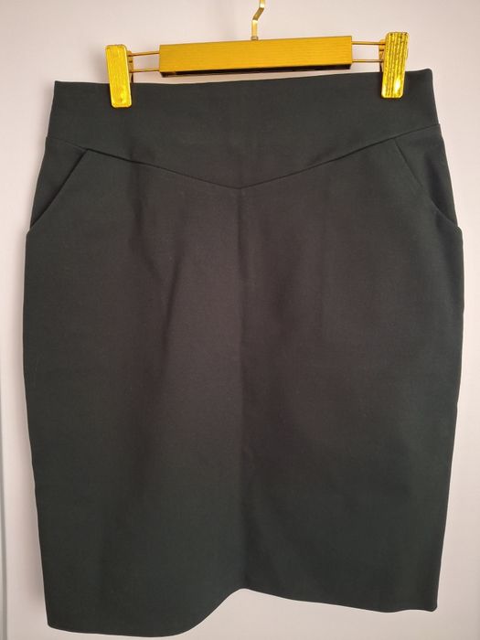 Spódnica ołówkowa butelkowa zieleń