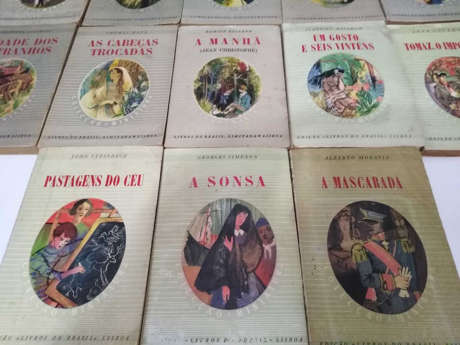 Livros da Colecção Miniatura 1951 - 1967 Editora: Livros do Brasil (Lisboa).(Desconto se comprar o conjunto).