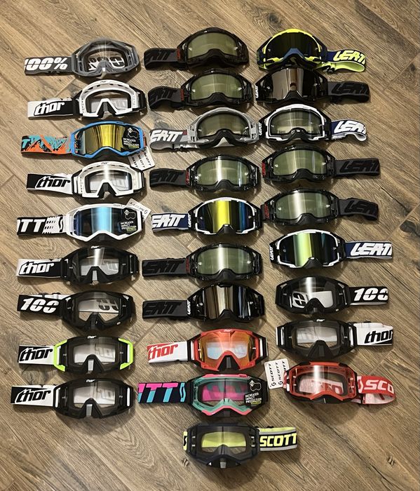 Мотоокуляри від фірми Leatt, Thor, Scott, 100% ендуро, кросс