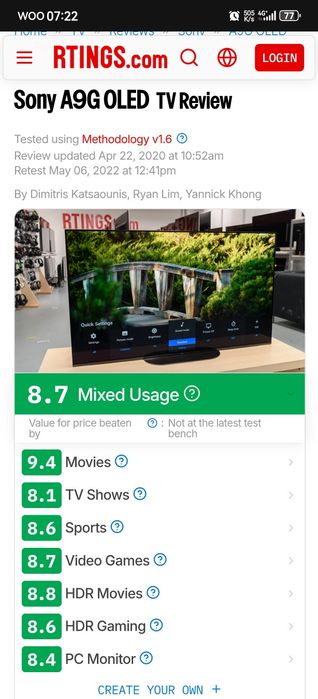 comando TV Sony OLED  (faz por emparelhamento)