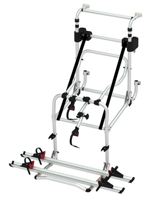 Porta bicicleta rebativel para autocaravana