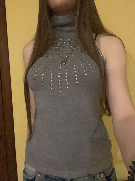 топ майка сіра model off duty