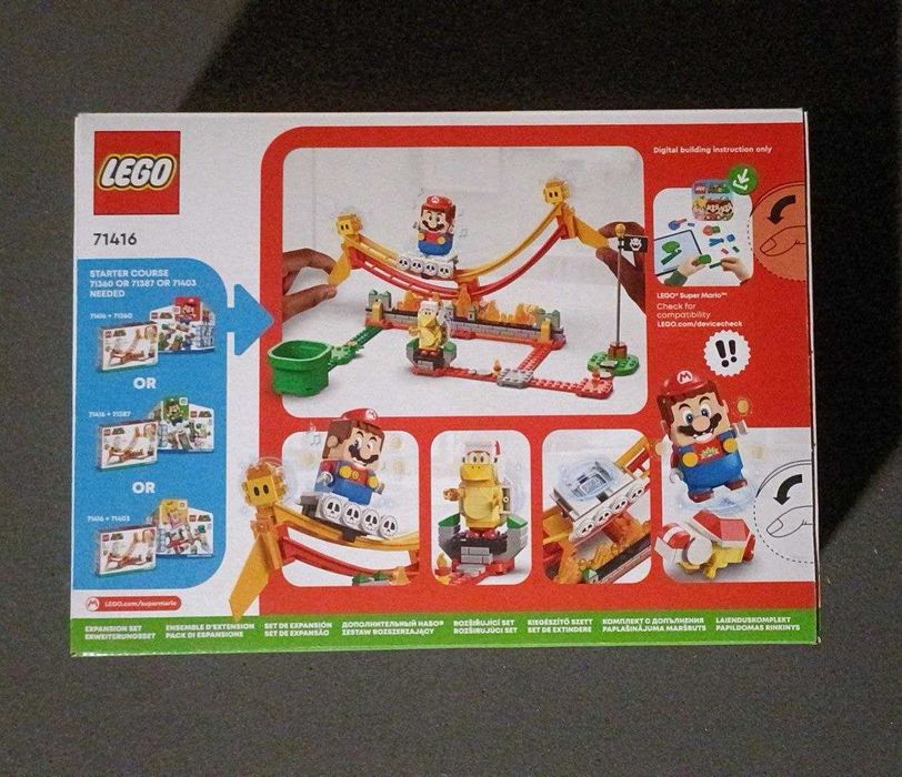 Lego - Super Mario - 71416 - Lava Wave Ride Expansion Set