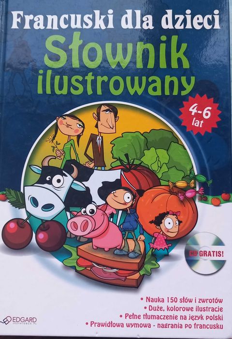 Slownik obrazkowy Francuski dla dzieci