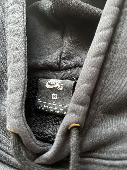 Худі Nike SB Vintage / Чорна кофта Найк СБ з вишивкою оверсайз оригінал