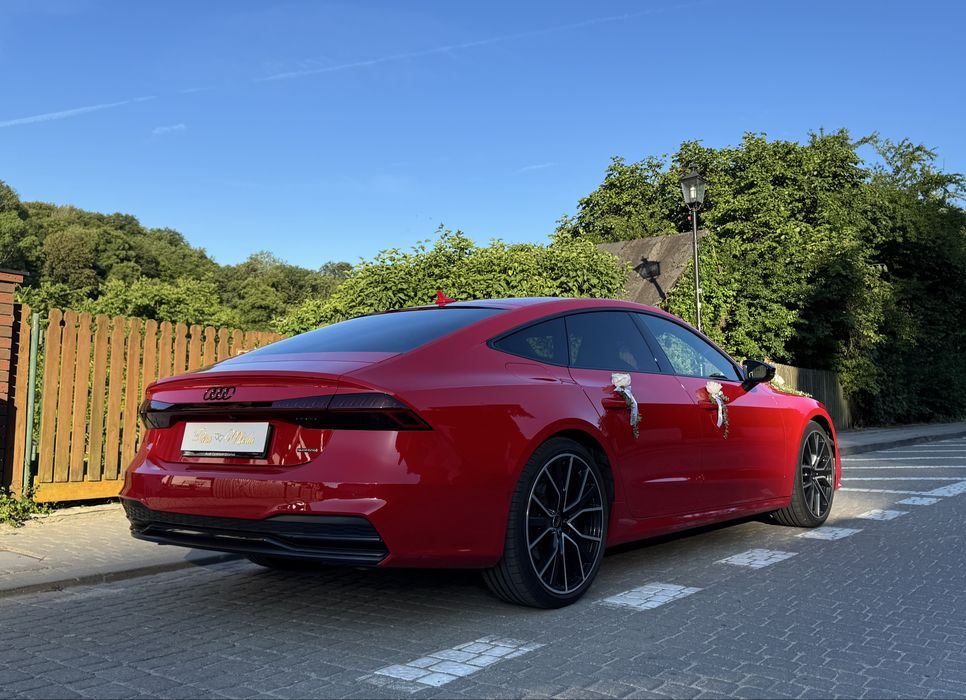 Auto do ślubu - Audi A7 S-line z kierowcą