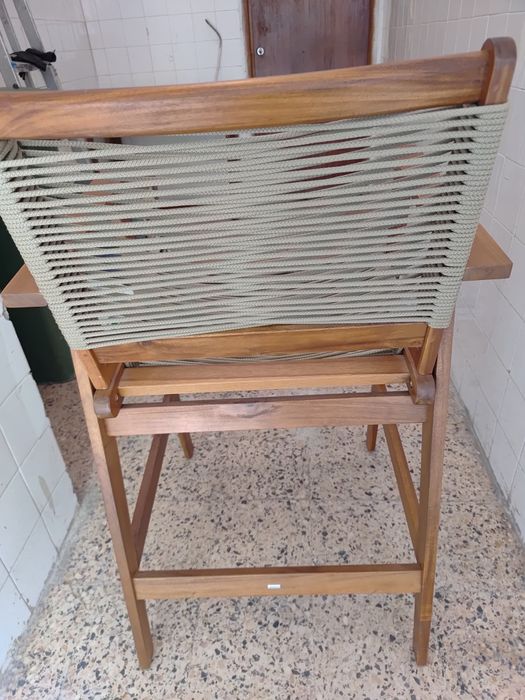 Cadeira alta de bar Sklum