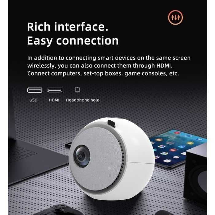 LED проектор "LedProjector" YG270 (wifi version)