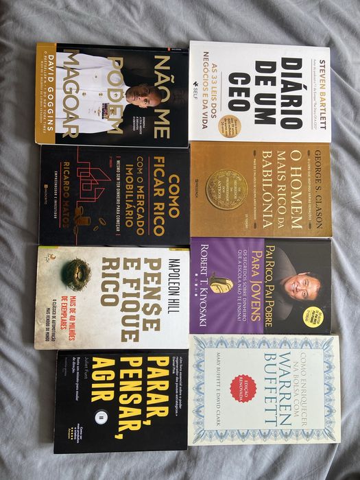 Varios livros financas pessoais