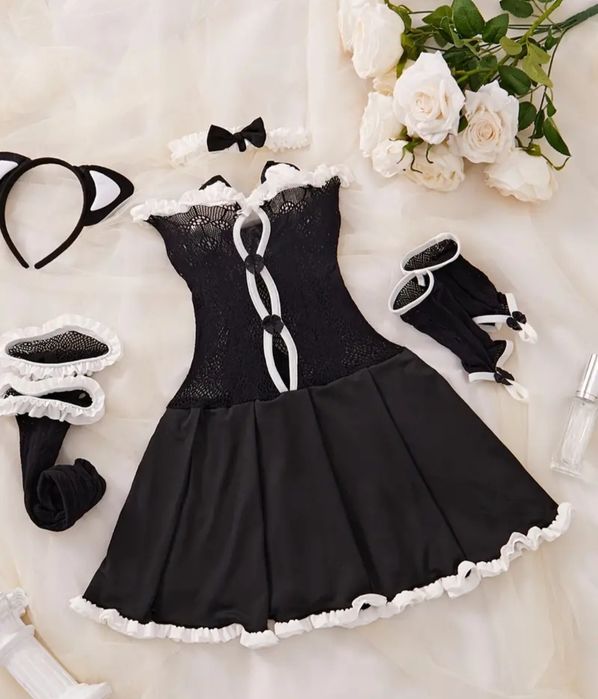 Секс костюм кошечки для ролевых игр кошка