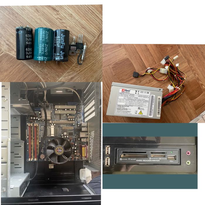 Полный комплект Персонального компьютера: блок монитормышьклава