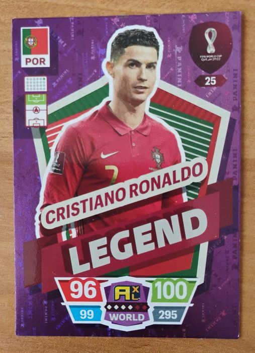 Karta Cristiano Ronaldo/Legend/FIFA World Cup Qatar 2022/Panini/Adrenalyn XL
