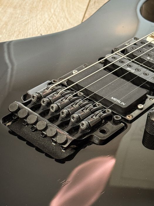 Ibanez RG370DX BK - gitara elektryczna + Merlin Hellfire + CASE