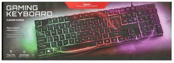 Klawiatura dla GRACZA Led Backlight Gaming Keyboard Clavier Gamer