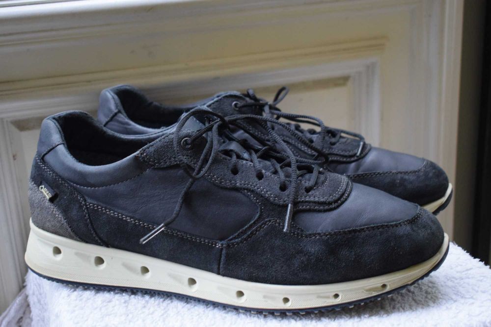 кожаные мембранные туфли мокасины кроссовки Fretz Men р. 45 30 см